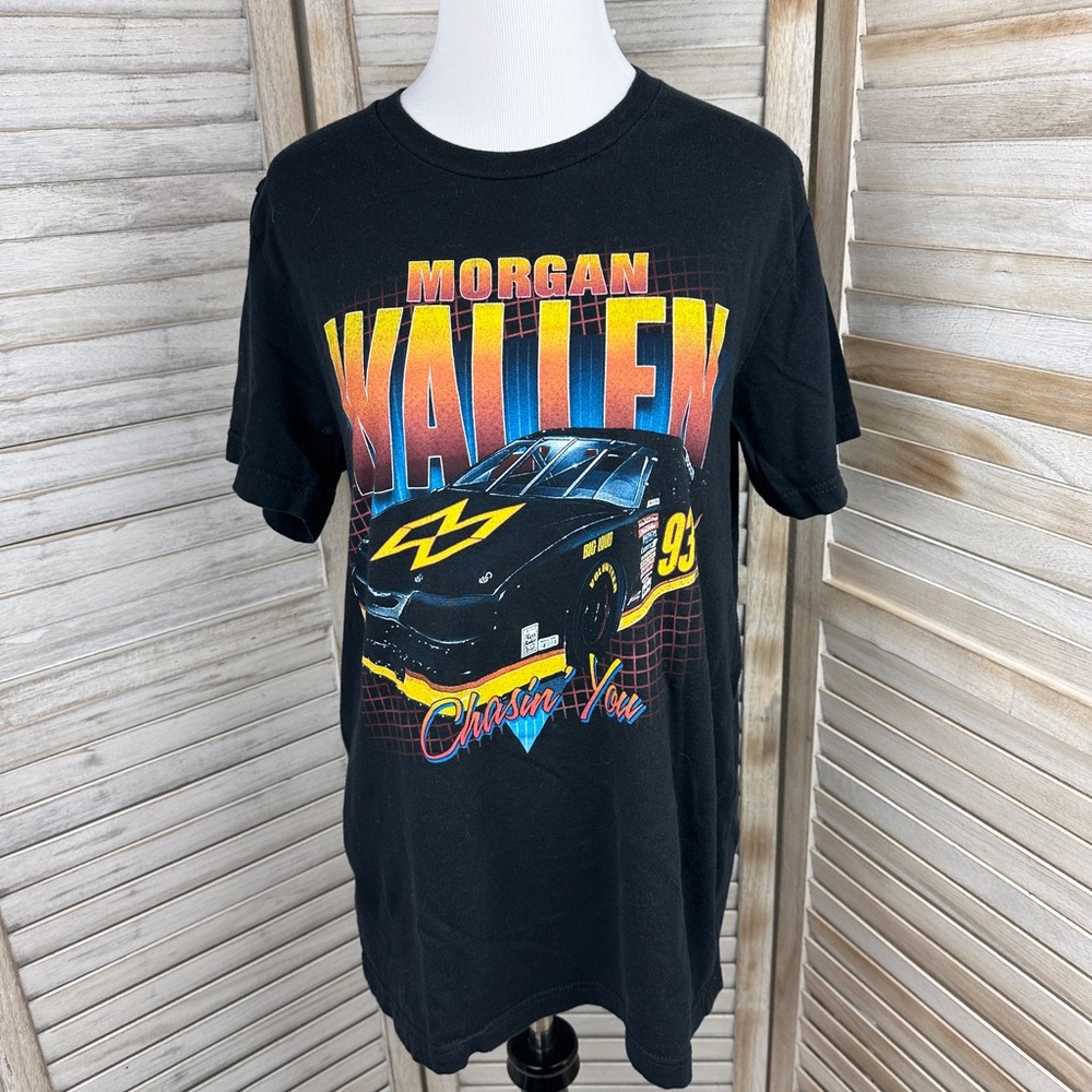 Morgan Wallen Chasin You Black Car Graphic Concert Tee Small Medium